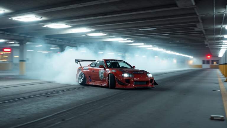 Alışveriş Merkezi Drift Cezası: 5 Sürücü 700 Bin Lira Cezayla Şok Oldu