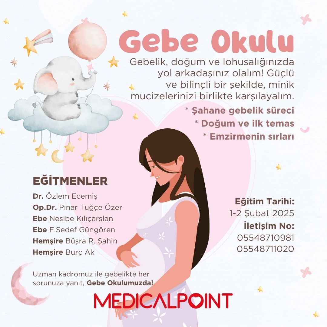 Gebe Okulu: Anne Adayları İçin Sağlıklı Doğum Süreci Eğitimi