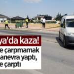 Kediye Çarpmamak İçin Manevra Yapınca Kaza Geçirdi: 4 Yaralı